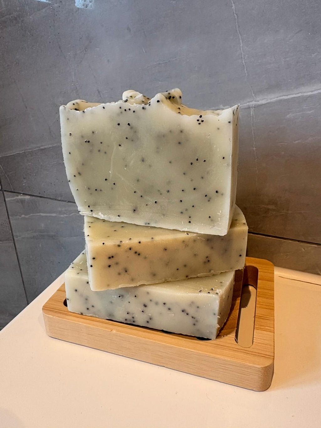 Lemongrass & Poppy Seed Artisan Soap