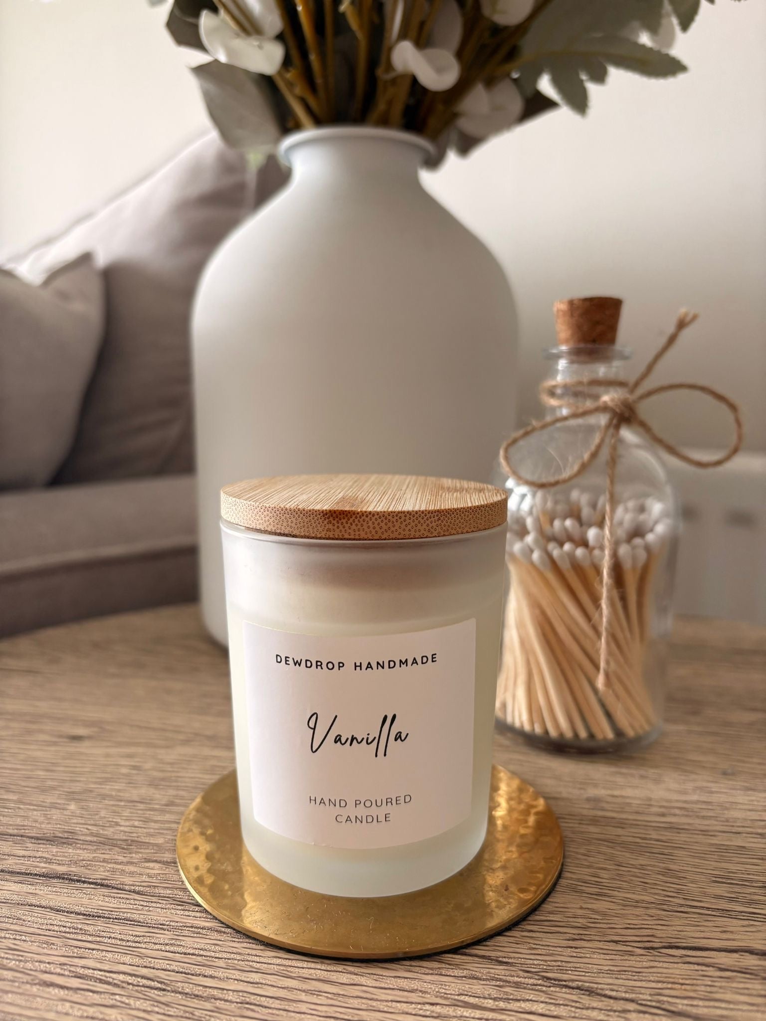 Vanilla Soy Wax Candle