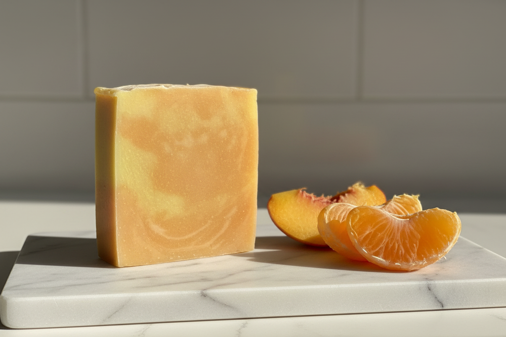 Peach & Mandarin Artisan Soap