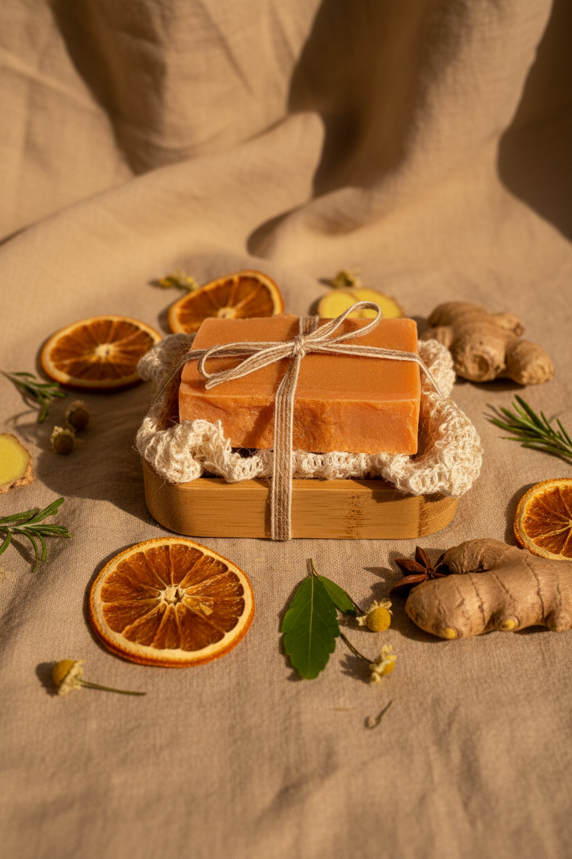 Sweet Orange, Patchouli & Ginger Artisan Gift Set