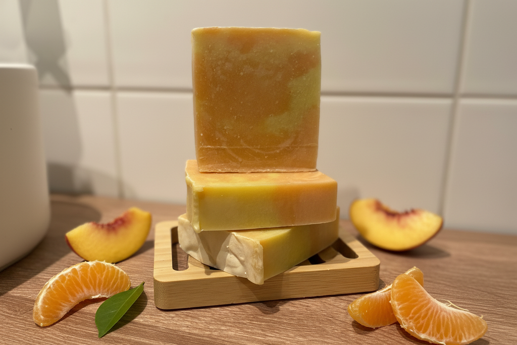 Peach & Mandarin Artisan Soap